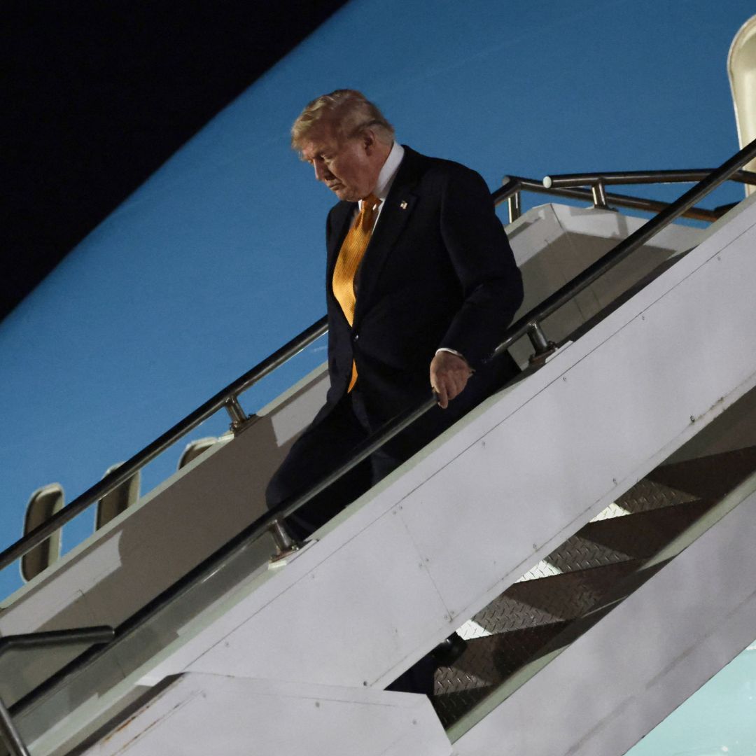 Trump avión